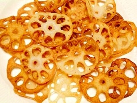 揚げ焼き 蓮根チップス レシピ 作り方 By ブルーボリジ 楽天レシピ